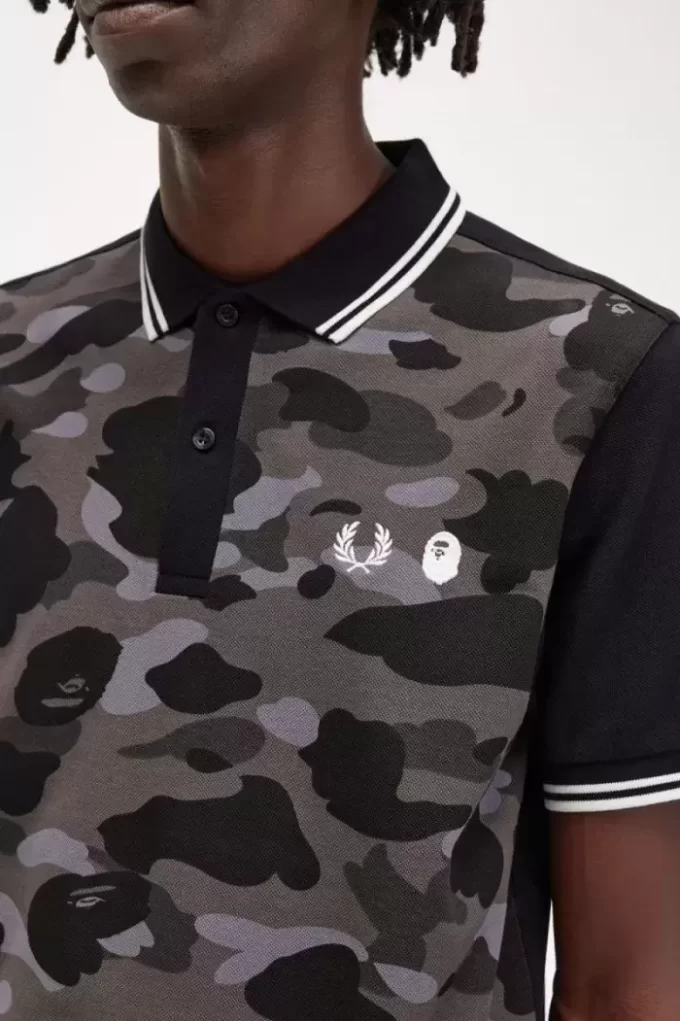 Camouflage Herrenhemd