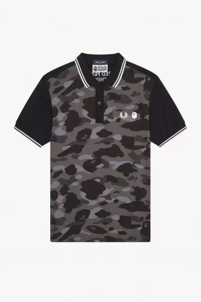 Camouflage Herrenhemd
