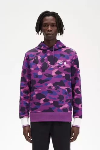 Camouflage-Kapuzenpullover für Herren