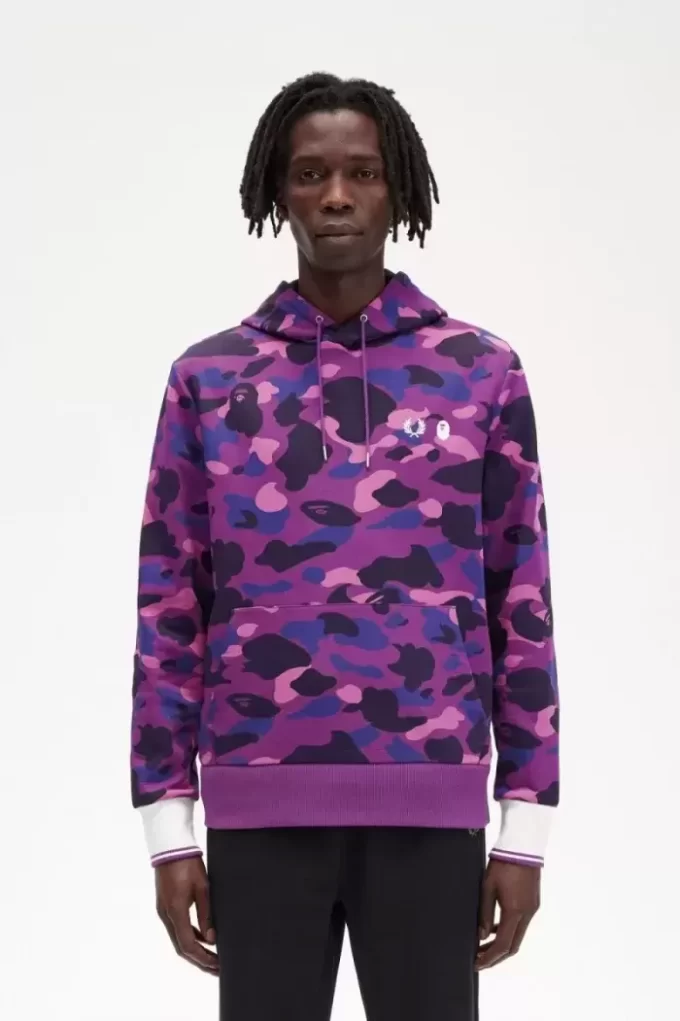 Camouflage-Kapuzenpullover für Herren
