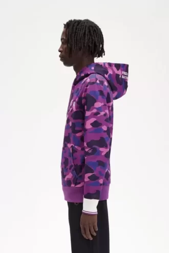Camouflage-Kapuzenpullover für Herren