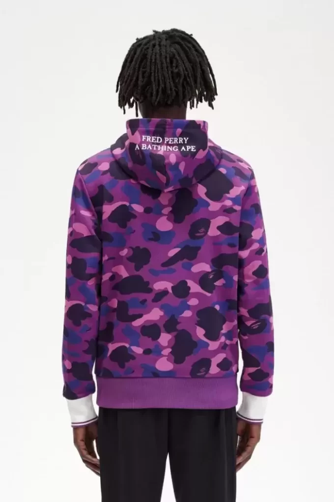 Camouflage-Kapuzenpullover für Herren