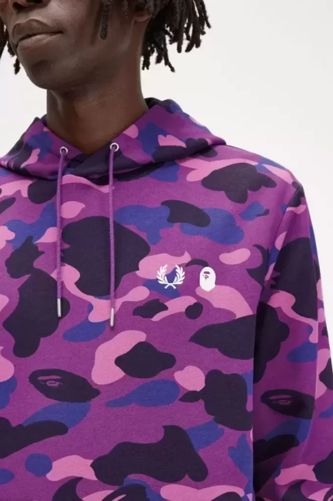 Camouflage-Kapuzenpullover für Herren