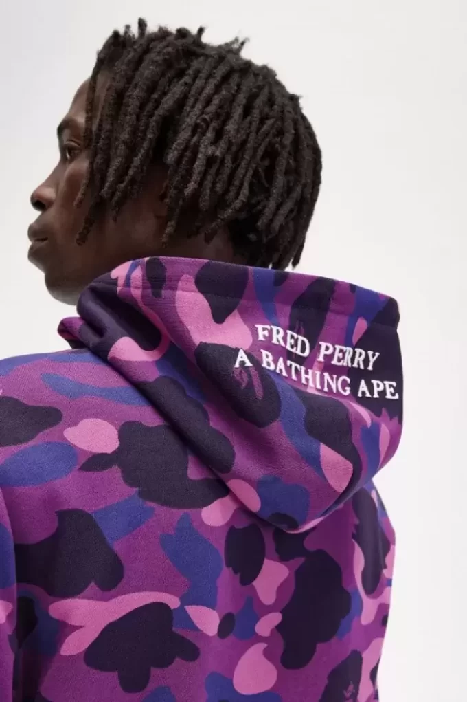 Camouflage-Kapuzenpullover für Herren
