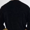 Chenille-Cardigan für Herren im Colour-Block-Design