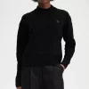 Chenille Grid Damenpullover