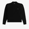 Chenille Grid Damenpullover