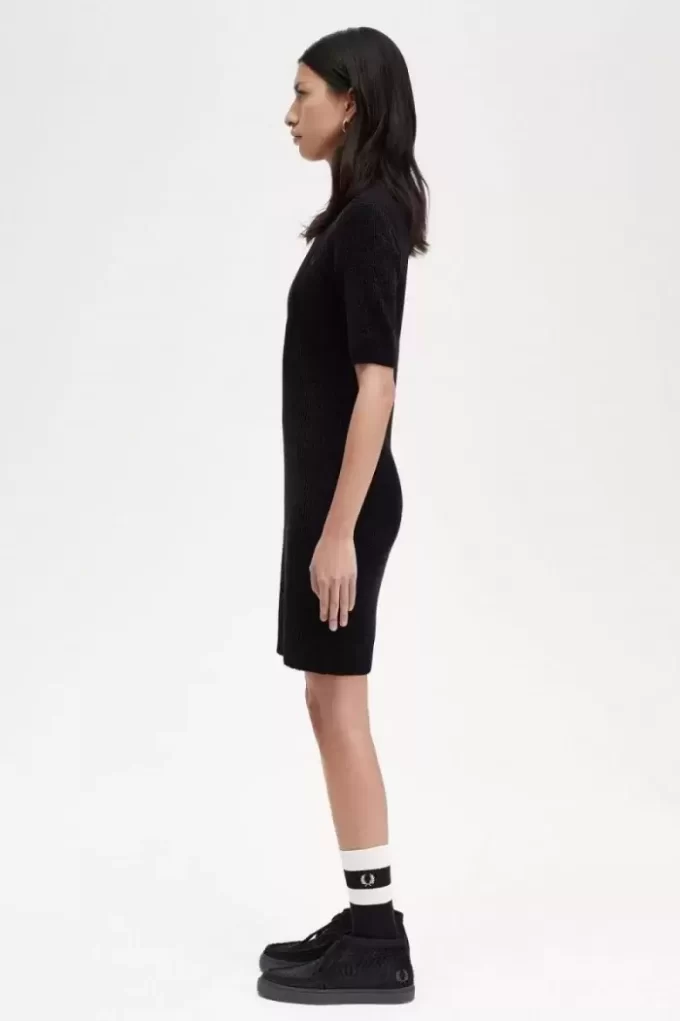 Chenille Rib Damenkleid