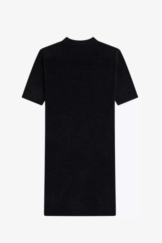 Chenille Rib Damenkleid