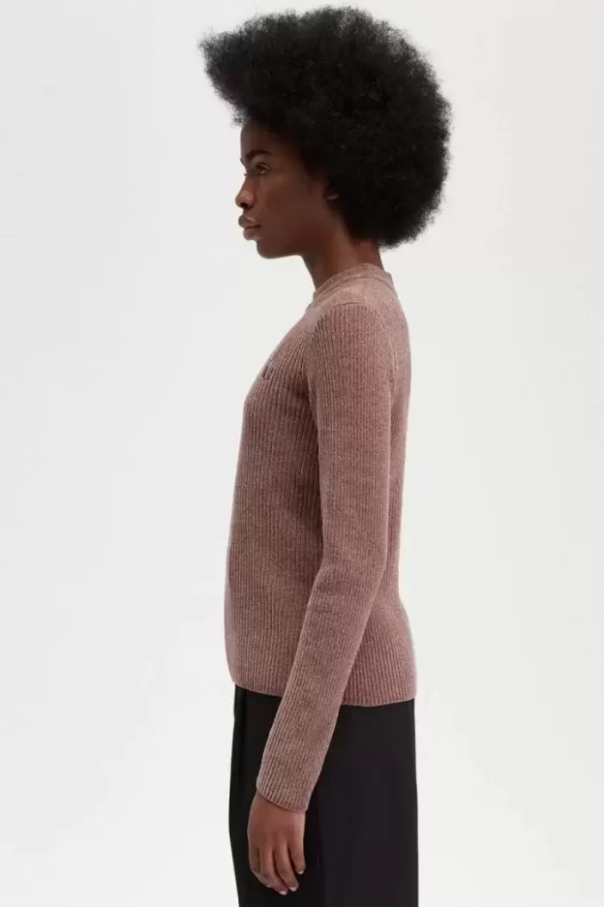 Chenille Rib Damenpullover