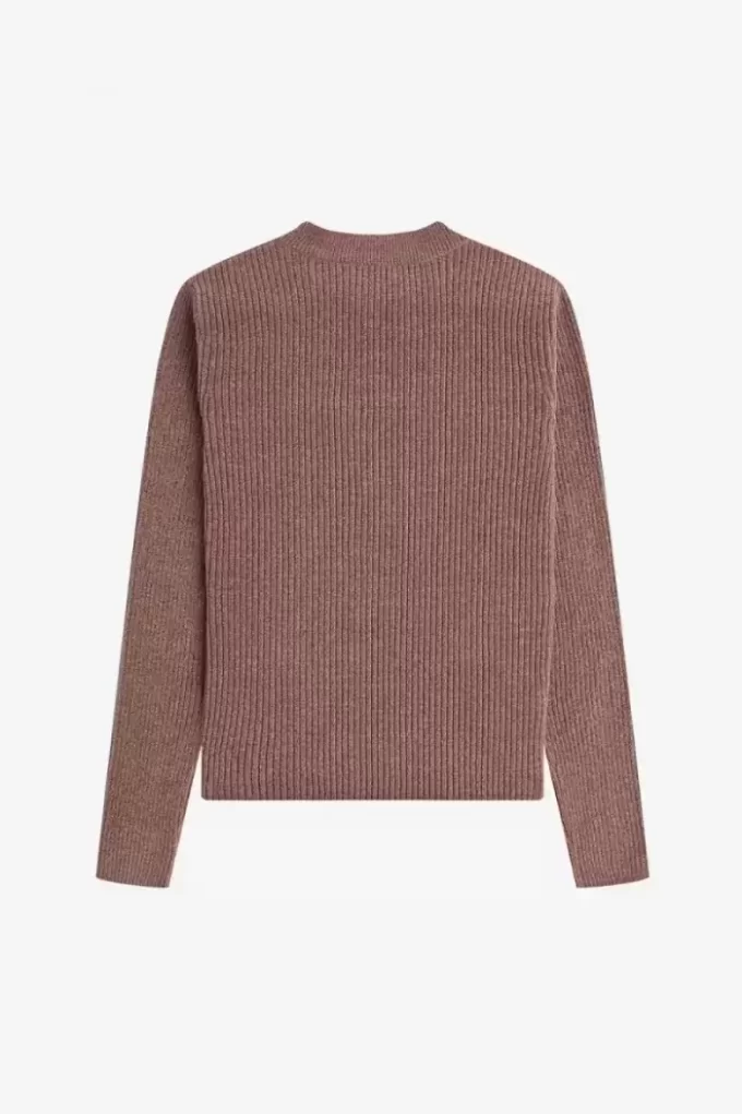 Chenille Rib Damenpullover