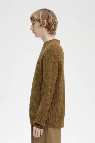 Chenille Rib Herrenpullover
