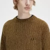 Chenille Rib Herrenpullover
