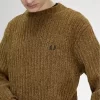 Chenille Rib Herrenpullover