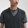 Chenille-Tanktops im Farbblockdesign für Herren