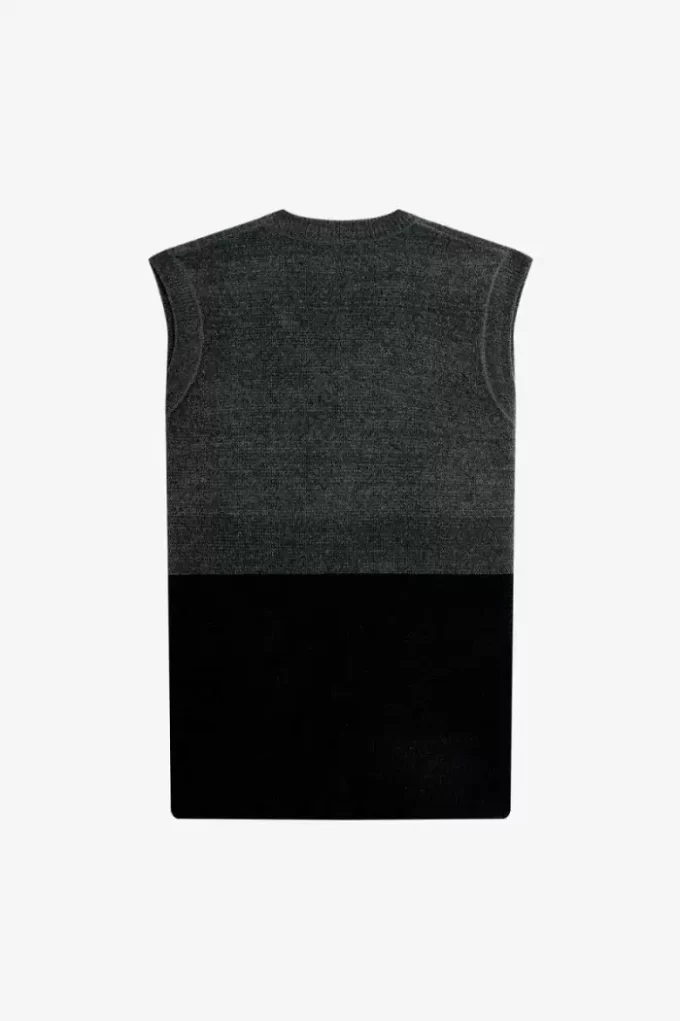 Chenille-Tanktops im Farbblockdesign für Herren