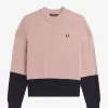 Colour Block Damenpullover