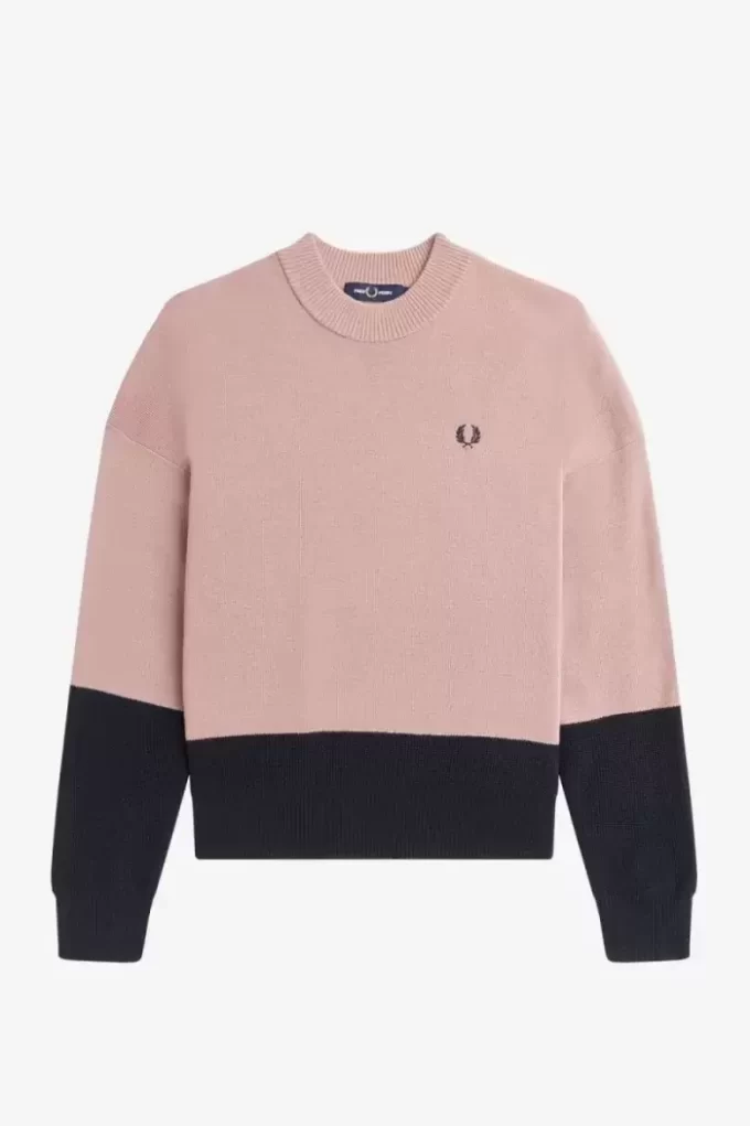 Colour Block Damenpullover