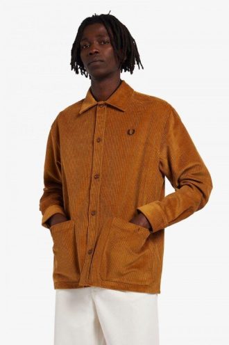 Cord-Overshirt-Hemden