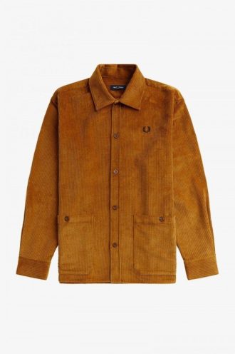 Cord-Overshirt-Hemden