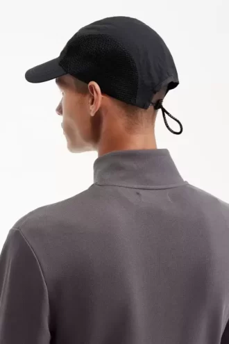 Crinkle Nylon Mesh Herrenkappen