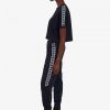 Cropped Ringer T-Shirts mit Band
