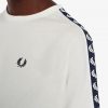 Cropped Ringer T-Shirts mit Band