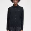 Damen-Cardigan mit transparenten Ärmeln