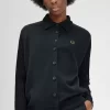 Damen-Cardigan mit transparenten Ärmeln