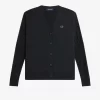 Damen-Cardigan mit transparenten Ärmeln