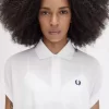 Damen-Poloshirt aus Piqué in A-Linie