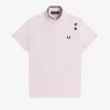 Damen-Poloshirt aus Piqué mit Streifen