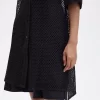Damenkleid mit offenem Strickhemd