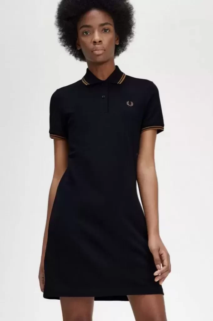 Damenkleid mit Twin Tipped Shirt