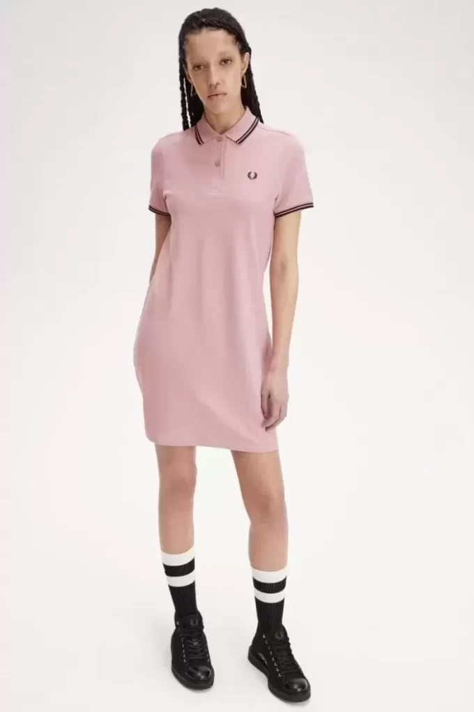 Damenkleid mit Twin Tipped Shirt