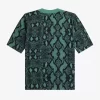 Damenpullover mit Schlangenmuster