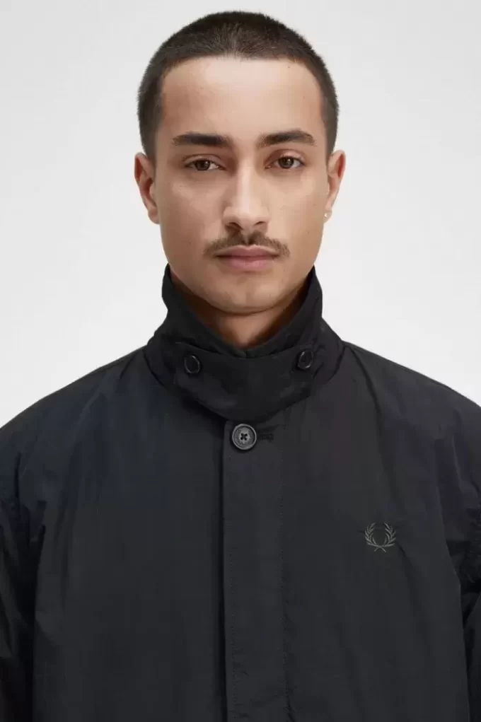 Durchgeknöpfter Mac Herrenparka