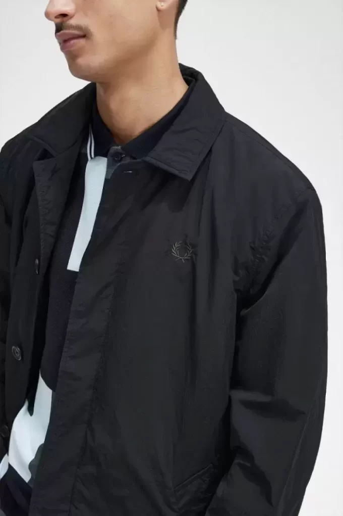 Durchgeknöpfter Mac Herrenparka