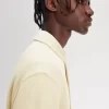 Durchgeknöpftes Langarm-Poloshirt für Herren