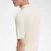 Durchgeknöpftes Strickhemd für Herren