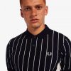 Edle Nadelstreifen-Poloshirts
