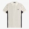 Edle Nadelstreifen-Poloshirts