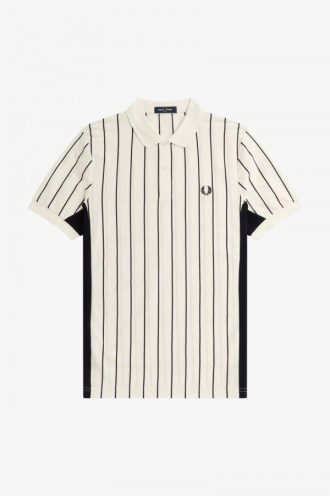 Edle Nadelstreifen-Poloshirts