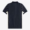 Edle Nadelstreifen-Poloshirts
