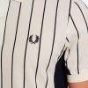 Edle Nadelstreifen-Poloshirts