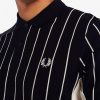 Edle Nadelstreifen-Poloshirts