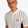 Edle Nadelstreifen-Poloshirts