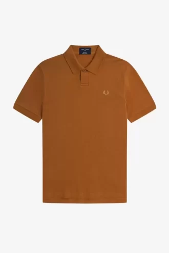 Ein-Knopf-Poloshirt für Herren
