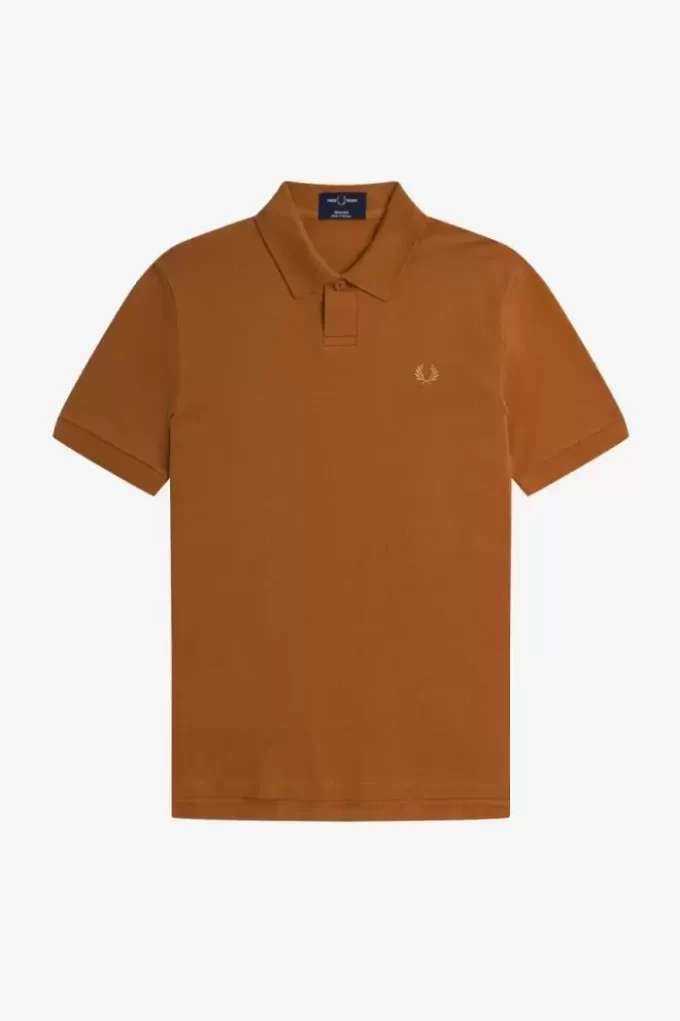 Ein-Knopf-Poloshirt für Herren