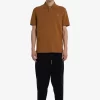 Ein-Knopf-Poloshirt für Herren